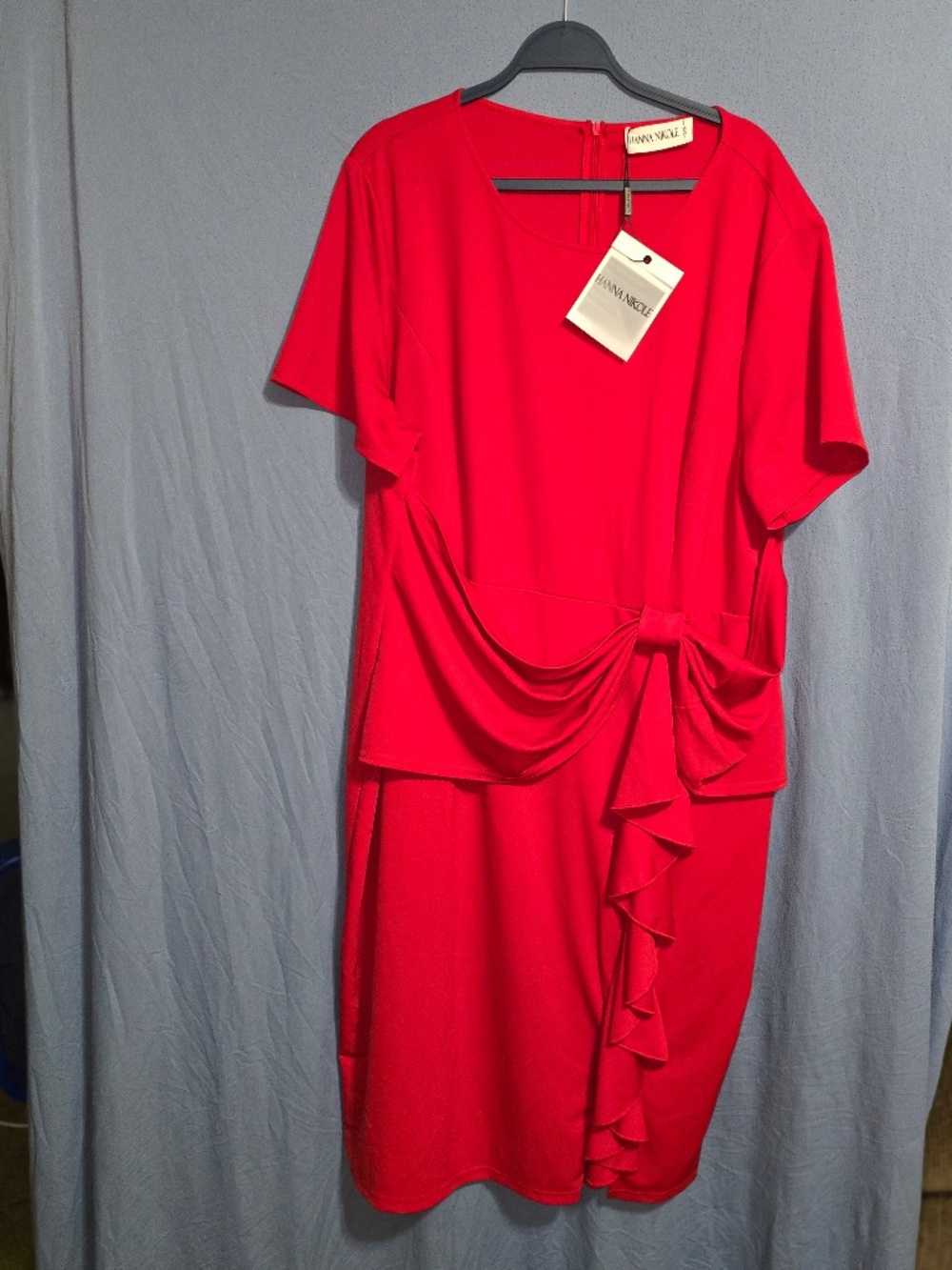Hanna Nikole NWT 24W Red Dress